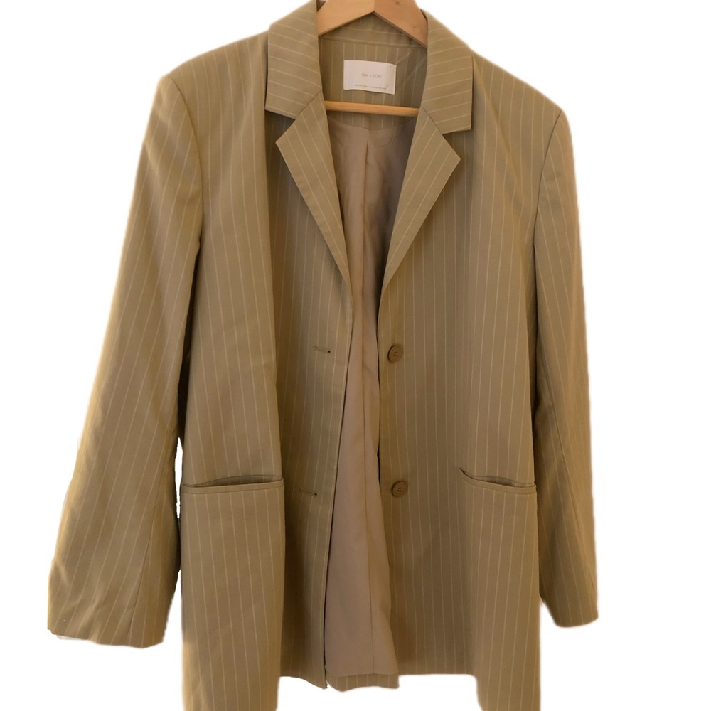 Oak + Fort oversized blazer jacket